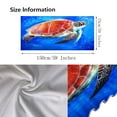 thumbnail image 3 of LACKUST Sea Turtle Print Beach Towel - Ultra-Light Quick Dry Towel for Beach Vacations Travel - 75x150cm (Multicolor), 3 of 8