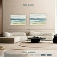 thumbnail image 4 of Elephant Stock Ocean Breeze I Wall Art - Horizontal Canvas Wall Art - Living Room Wall Decor - Abstract Canvas - Blue And Beige Decor By Carol Robinson - 48" x 32", 4 of 8
