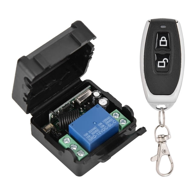 Controlador de interruptor de Control remoto inalámbrico unidireccional, dispositivo de bloqueo automático Joy, 12V, 433MHZ