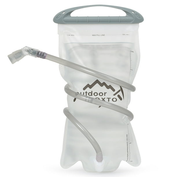 Pack exterior Vejiga de hidratación 2L Depósito de agua a prueba de fugas Vejiga de agua para mochil OUTDOOR INOXTD Pack exterior