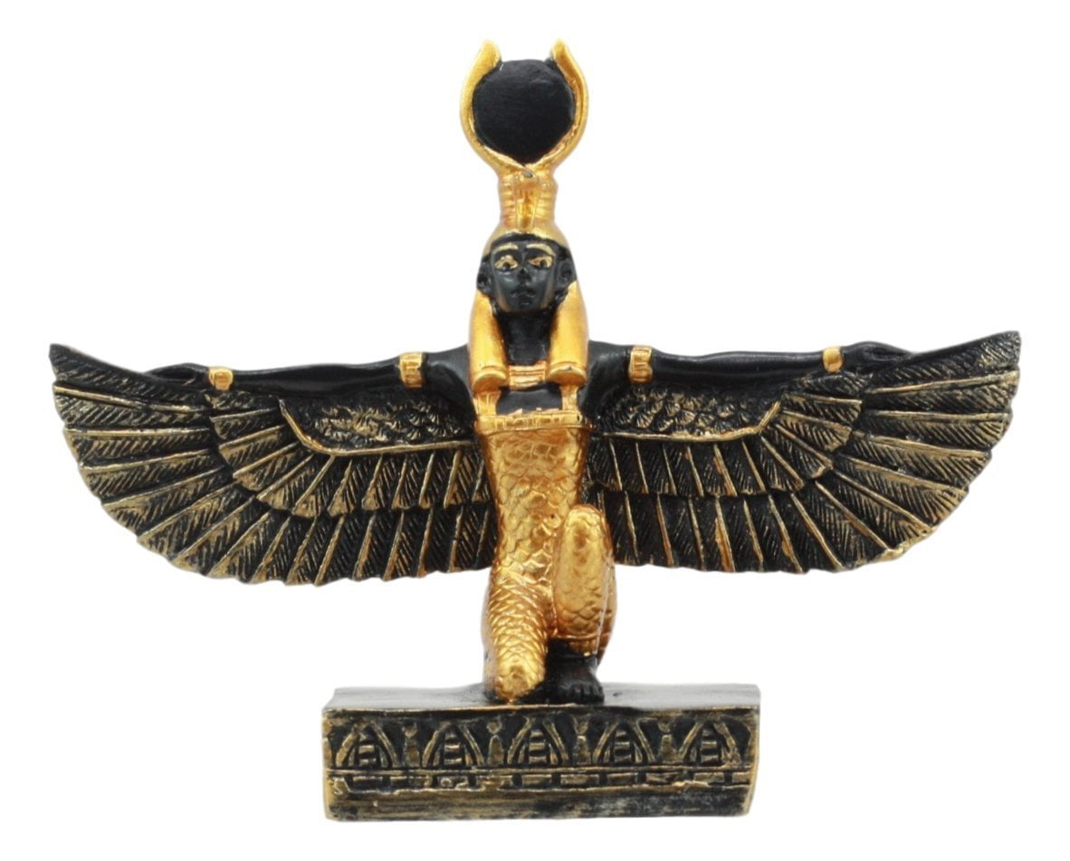 Androsphinx Ebros Egyptian Classical Deities Miniature Figurine Gods of Egypt Dollhouse Miniature Statue Legends of Ancient Egypt Educational Sculpture Collectible