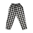 thumbnail image 2 of Pijamas de Franela a Cuadros de Algodón, Pantalón Largo Con Bolsillos, Para Hombre Corte Recto, 2 of 4