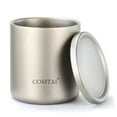 thumbnail image 2 of BCLONG Double Wall Water Cup Coffee Tea Mug with Lid for Home Outdoor Camping, 2 of 8