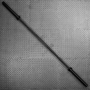 NEXO Fitness Essential Barbell - Olympic Black Chrome 20KG Bar with 2 Inch Sleeves