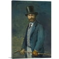 thumbnail image 1 of ARTCANVAS Portrait Of Edouard Manet 1867 Canvas Art Print by Henri Fantin-Latour - Size: 26" x 18" (1.50" Deep), 1 of 9