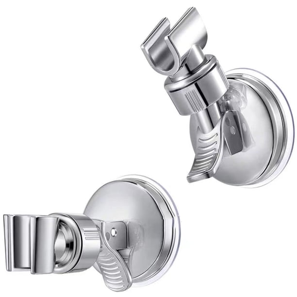 Ventosa para soporte de cabezal de ducha, Soporte para cabezal de ducha ajustable, ventosa para baño con soporte para cabezal de ducha giratorio de 360° para ducha de mano, Soporte para ducha de mano