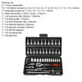 thumbnail image 4 of Socket Wrench Set, Automobile  Motorcycle Repair Tool Box Car Tool Kit Small Socket Set with Box For Automotive Repair, 4 of 7