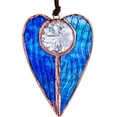 thumbnail image 1 of H&D Suncatcher Stained Glass Window Crystal Hangings Heart Decor Rainbow Maker, 1 of 3