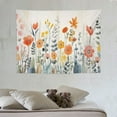thumbnail image 4 of ONETECH RosieLily Floral Tapestry, Flower Tapestry Wall Hanging Plant Tapestry, Colorful Wildflower Nature Wall Tapestry Botanical Herbs Vintage Tapestry for Bedroom Living Room Dorm, 40X30Inch, 4 of 7