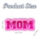 thumbnail image 3 of Precio sorpresa!Molde de letras de silicona para el día de la madre, bricolaje, chocolate, cupcakes, pasteles, muffins, hornear, 3 of 5