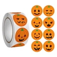 thumbnail image 1 of Decoración de Halloween Decoraciones de Halloween Pegatinas creativas de Halloween Pegatinas de decoración de Fiesta de Calabazas Pegatinas de Sellado de Regalos de Dulces, 1 of 2