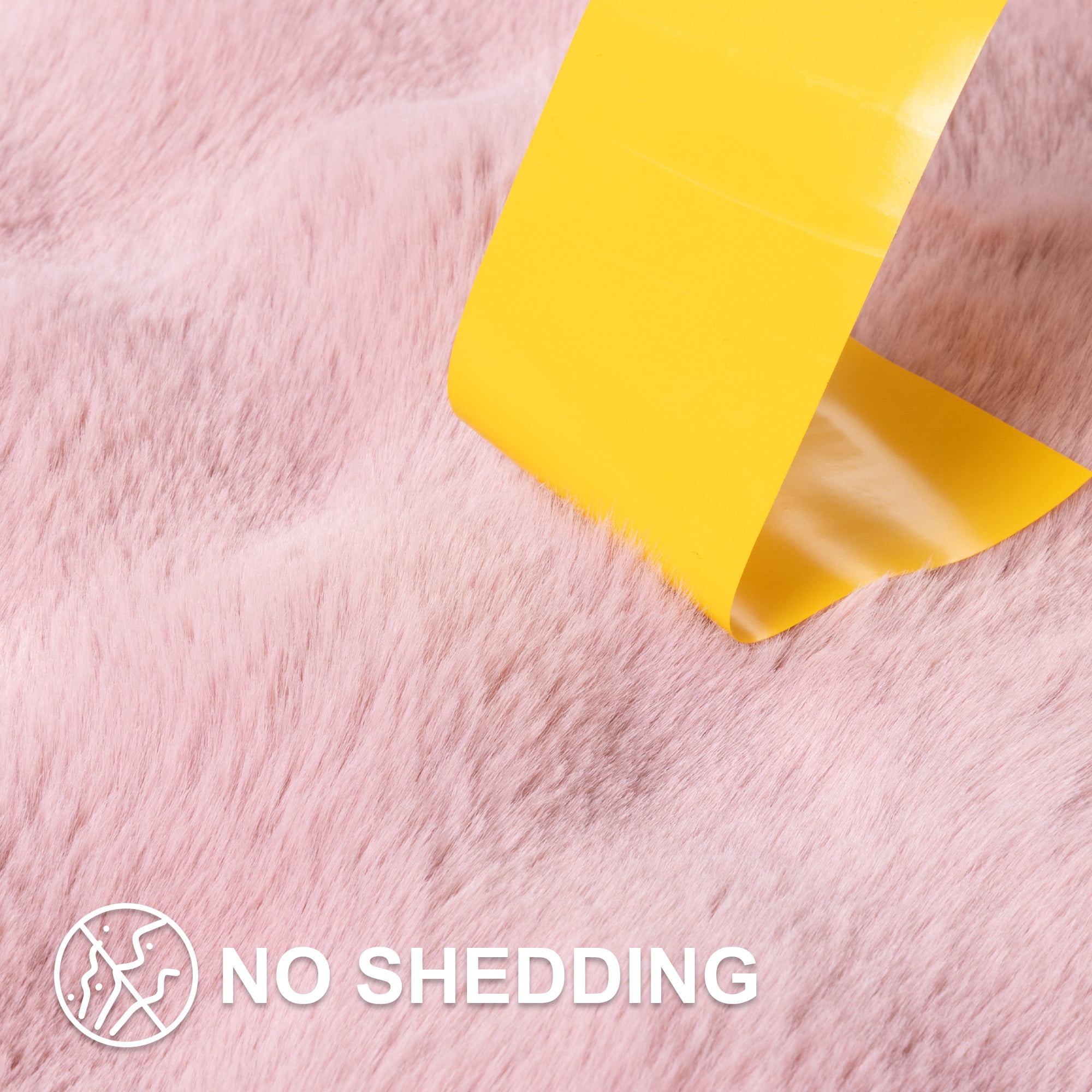 MJIAexp Faux Fur Throw Blanket for Couch, Cozy Soft Plush Thick Fuzzy Comfy Bubble Blanket and Fuzzy Plush Rabbit Fur Blanket for Sofa Bedroom Living Room, 50" x 60" Pink