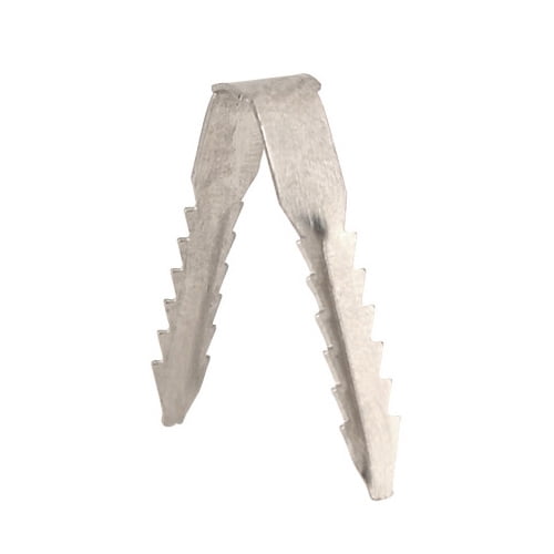 Aluminum Cable Clips for Stucco surfaces, qty 100