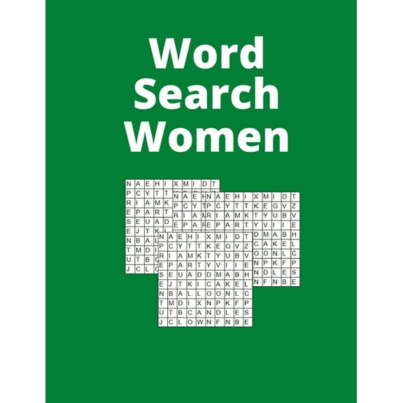 Word Search Women: Adults and teens puzzles (Paperback)