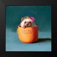 thumbnail image 2 of Heffernan, Lucia 12x12 Black Modern Framed Museum Art Print Titled - Cactus Flower, 2 of 5