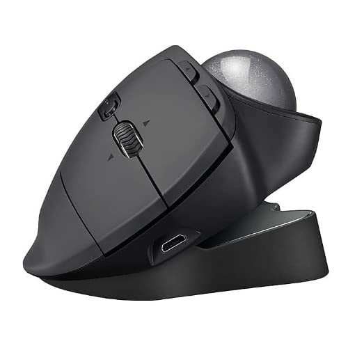 Restored Logitech MX Ergo Plus Wireless Trackball Mouse (Refurbished)