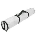 thumbnail image 3 of Wrapping Paper Storage Bag,Transparent Zippered Design Waterproof Dustproof Gift Organizer With Portable Handle Gift Wrapping Paper Storage Organizer Bag, 3 of 8