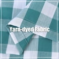 thumbnail image 6 of GymChoice Cafe Curtains,Buffalo Plaid Gingham Check Short Tier Curtains for Kitchen Bathroom Window Curtain for Bathroom or Kitchen Curtains, 6 of 8