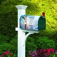 thumbnail image 2 of Lord Hath Heard My Supplication Mailbox Cover Bible Phrase Magnetic Mailbox Covers Motivational and Inspirational Quote Post Letter Box Cover Garden Yard Outdoor Standard Size 18x21 Inch, 2 of 6