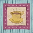thumbnail image 2 of Grey, Jace 12x12 Black Ornate Wood Framed with Double Matting Museum Art Print Titled - Coffe 2, 2 of 4