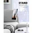 thumbnail image 4 of Support de support de Tablette Gooseneck, Support de Support d'iPad - Lamicall Pince de Bras de Tablette Flexible pour Lit, Bureau, Compatible, 4 of 5