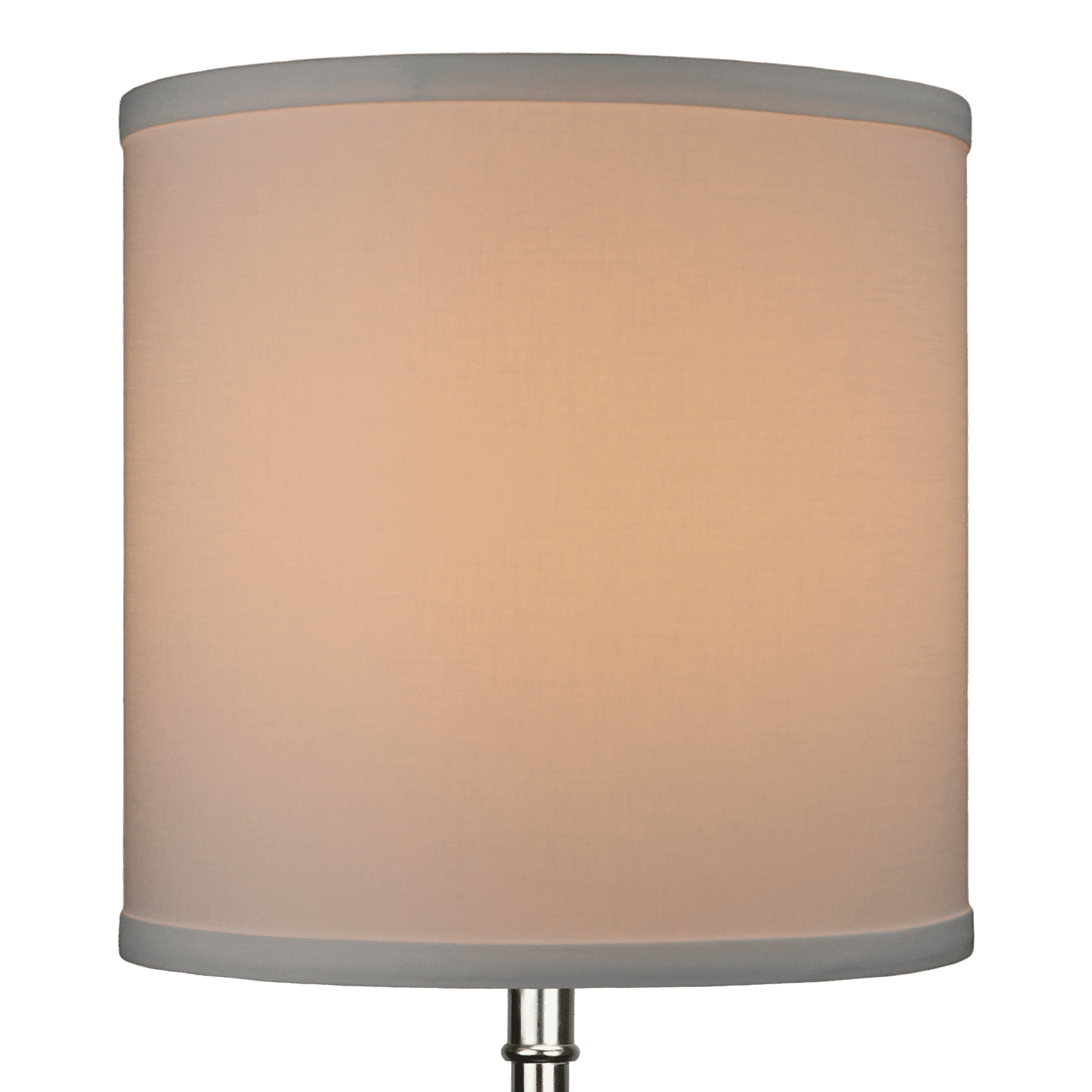Fenchel Shades | 10" Top Diameter x 10" Bottom Diameter x 10 Height, (Washer/Spider Attachment) Drum Lamp Shade - (Linen White)