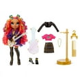 thumbnail image 2 of Rainbow High Rockstar Fashion Doll 2 Complete Outfits  Rockband Essentials, Carmen Major Only, 2 of 5