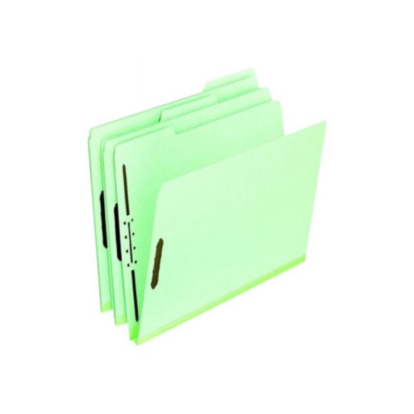 Pendaflex - Flat bar file - expanding - for Letter - capacity: 200 sheets - tabbed - leaf green (pack of 25)