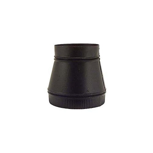 Norwesco 6inch X 8inch Matte Black Stovepipe Increasers  326408