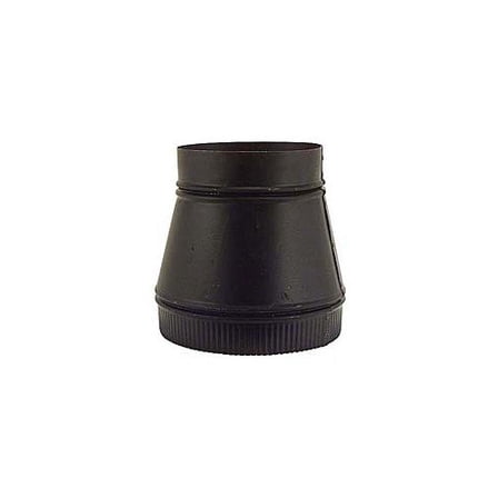 Norwesco 6inch X 8inch Matte Black Stovepipe Increasers  326408