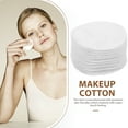 thumbnail image 2 of ColoMX 200 piezas de algodón de maquillaje almohadillas redondas espesadas tres capas facial suave removedor de algodón, 2 of 8