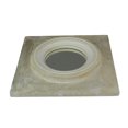 thumbnail image 2 of Natural Wood Framed Porthole Style Wall Mirror 12 Inches Square, 2 of 5