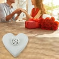 thumbnail image 6 of Lume Wear 3D Printed Heart Shaped Trinket Box a Valentine Keepsake Storage Container for Wedding Ring and Jewelry. An Elegant Desktop Jewelry Organizer with Lid for Small Gift and Confetti, 6 of 8