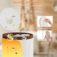 thumbnail image 4 of BeesClover Large 20L Bathroom Towel Warmer with Timer, Adjustable Heat & Safety Auto Shut-Off, Evenly Heated Towels & Bathrobes, 4 of 8