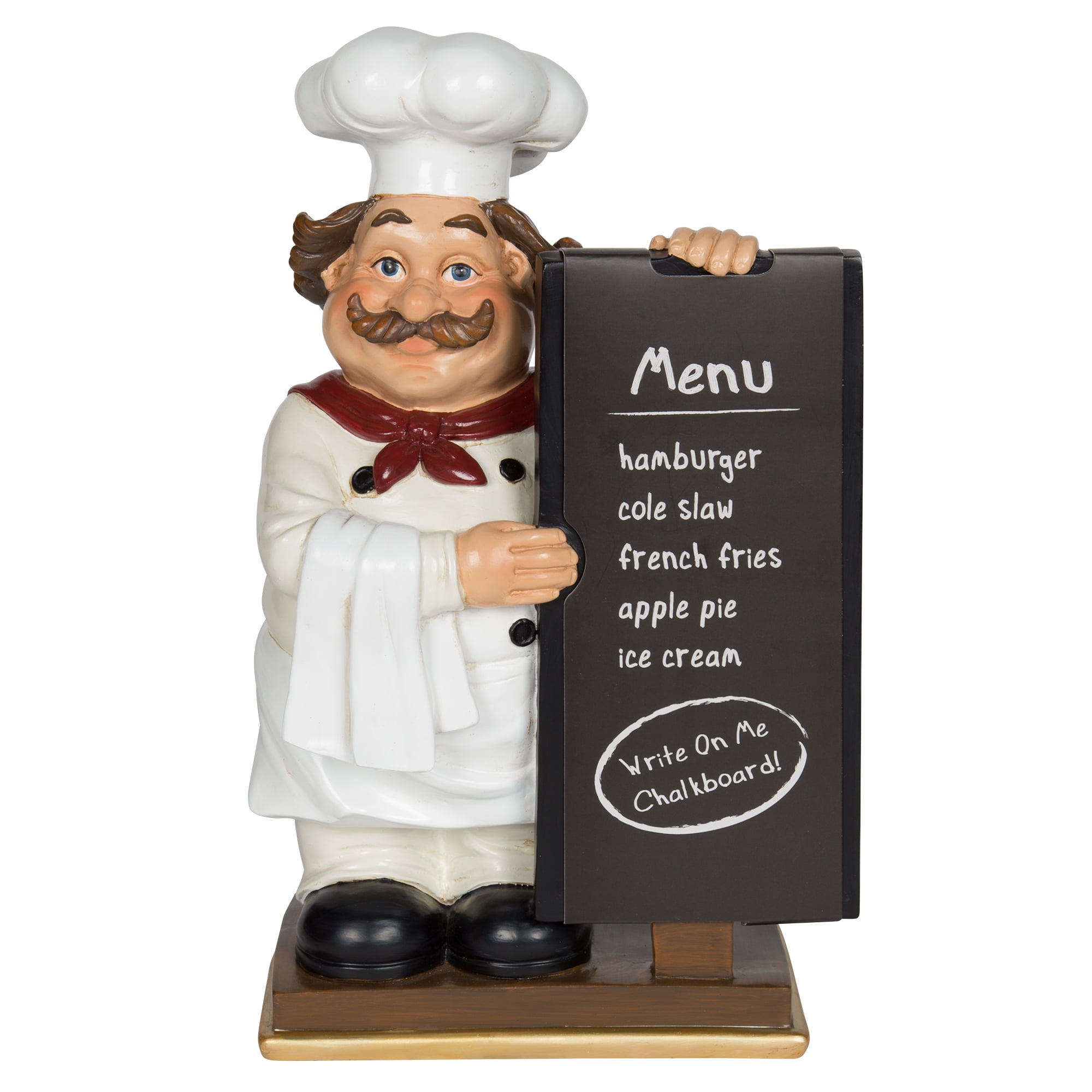 Tabletop Chef With Chalkboard 