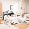 thumbnail image 4 of Bed Headboard Storage In Grey - And Dependable For Daily Use Frame Long-lasting Durability, 4 of 4