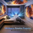 thumbnail image 4 of Magcubic-proyector HY300 PRO, 4K, Android 11, Dual, Wifi6, 260ANSI, Allwinner H713, BT5.0, 1080P, 1280x720P, cine en casa, proyector al aire libre, 4 of 5