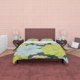 thumbnail image 4 of Flor Boho Ropa de Cama Colorido Funda Nórdica Bohemio Juego de Dormitorio, Floral Edredón, 4 of 6