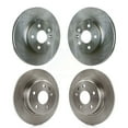 thumbnail image 1 of CMX Front Rear Disc Brake Rotors Kit for Car Chevrolet Cruze Bolt EV EUV Volt K8-101052, 1 of 8