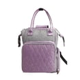 thumbnail image 2 of Mochila Oxford Mochila Oxford Almacenamiento portátil Agujas de ganchillo Bolsas de hombro (Púrpura), 2 of 3