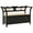 Black, variant on vidaXL Bench Storage Hall Bench for Living Room Dining Room Solid Wood Fir