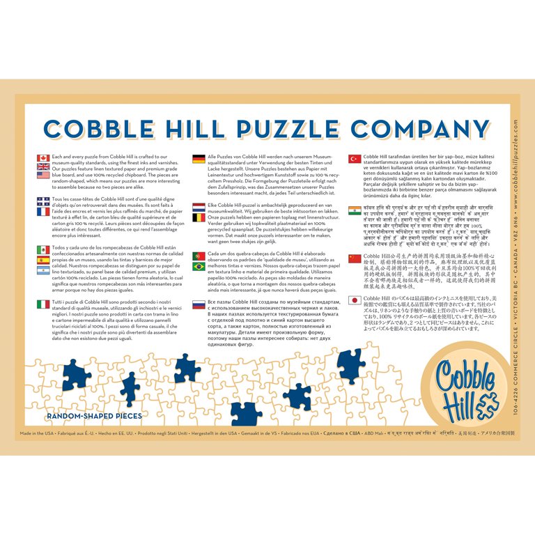 Cobble Hill 1000 Piece Puzzle - Common Quilt Blocks