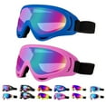thumbnail image 1 of Bangcool 2 Pairs Safety Goggles Dust Proof Windproof Outdoor Goggles Cycling Goggles, 1 of 7