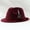 Wine, variant on Wide Brim Bow Feather Fedora Hat for Women Men,Classic Panama Dress Hat with Removable Jewelry,Casual Sun Hat for Wedding & Party Black One Size
