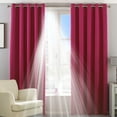 thumbnail image 3 of Riva Home Eclipse Blackout Eyelet Curtains, 3 of 3