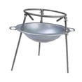 thumbnail image 4 of davian Foyer de Camping Extérieur Feu de Camp Cuisson Portable Foyer en Fer Trépied Conception Stable Convient pour Rassemblement Randonnée Barbecue Fête VR 38cmx30cmx40cm, 4 of 8