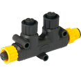 thumbnail image 1 of Ancor Marine Network Cable Connector 270103 NMEA 2000 Two Way Tee Connector; Single, 1 of 5