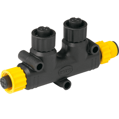 Ancor Marine Network Cable Connector 270103 NMEA 2000 Two Way Tee Connector; Single