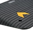 thumbnail image 2 of Upgraded Rubber Threshold Ramp, 4" Rise Door Ramp with 1 Channel, Natural Rubber Car Ramp with Non-Slip Textured Surface, 33069 lbs Load Capacity Curb Ramp for Wheelchair and Scooter, 2 of 10