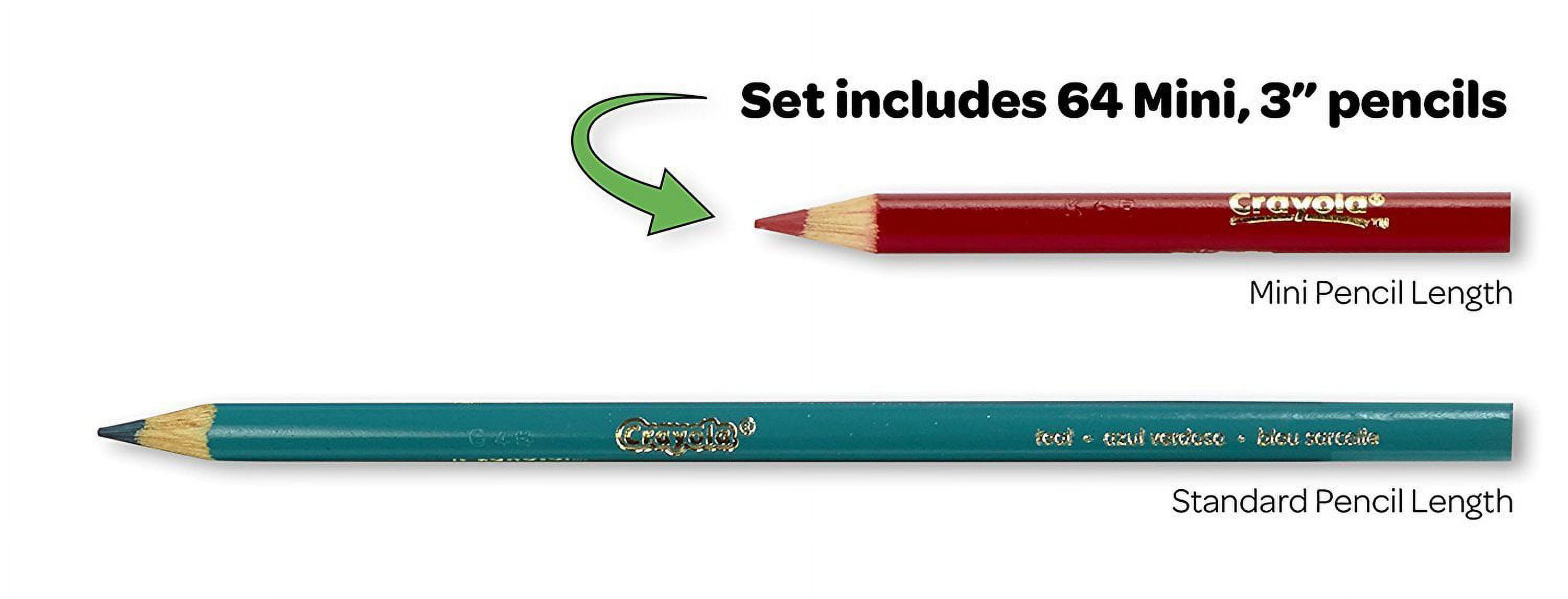 Crayola® Kids' Color Choice Short Color Pencil Set, Box Of 64